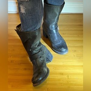 Frye Mildred engineering boots